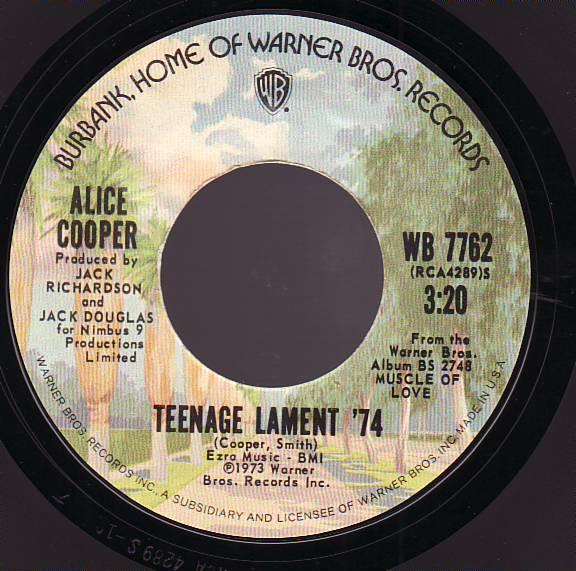 Teenage Lament '74/ Hard Hearted Alice