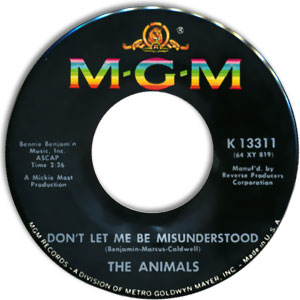 Don't Let Me Be Misunderstood/ Club A-GoGo