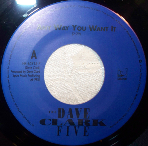  Any Way You Want It 45 Record 