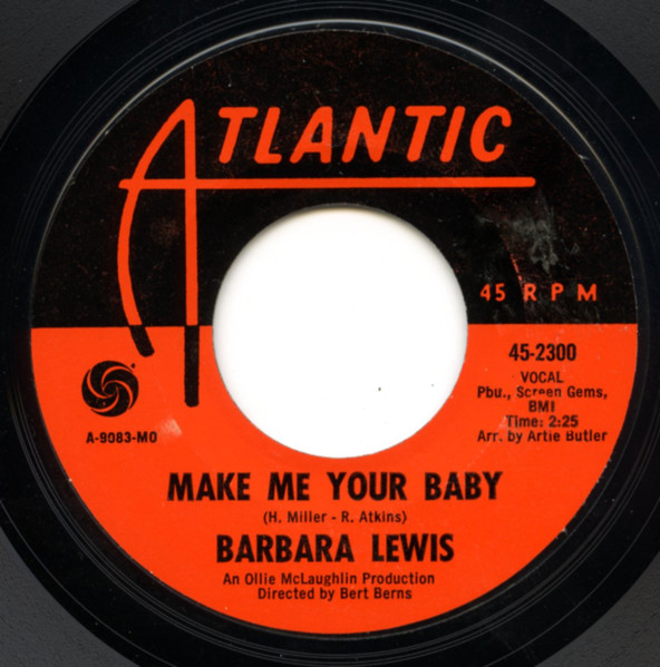  Make Me Your Baby/ Love To Be Loved 45 Record 