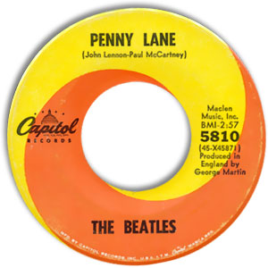 Penny Lane/ Strawberry Fields Forever