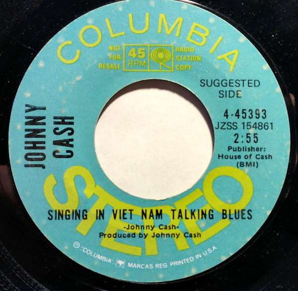  Singing in Vietnam/ You've Got A New Light Shining 45 Record 