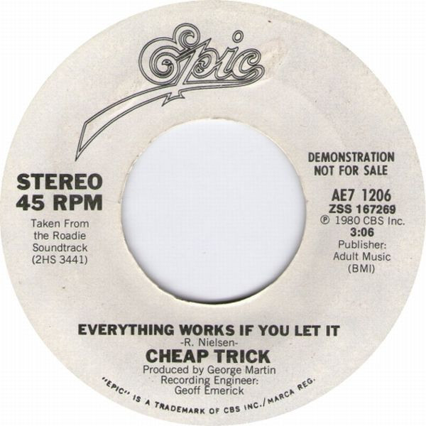  Everything Works If You Let It 45 Record 