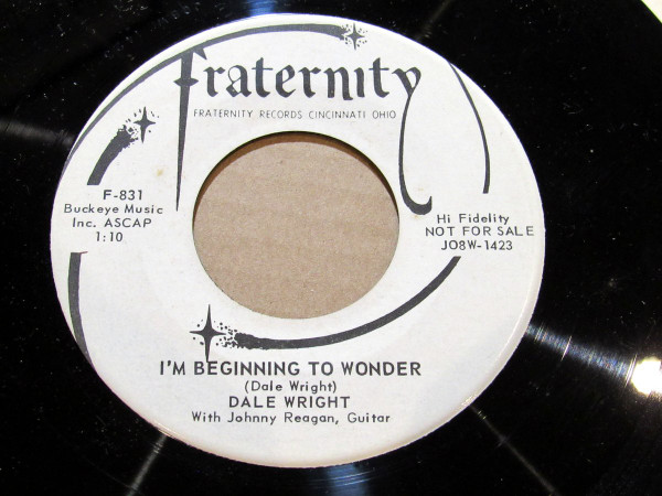  I'm Beginning To Wonder/ You're The Answer 45 Record 