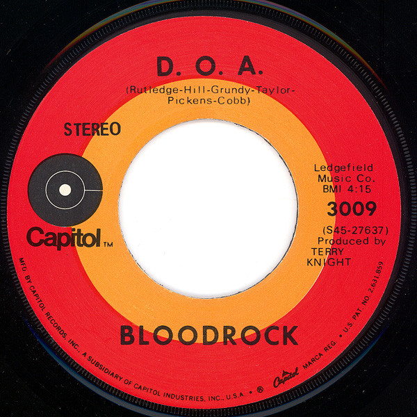  D.O.A./ Children's Heritage 45 Record 