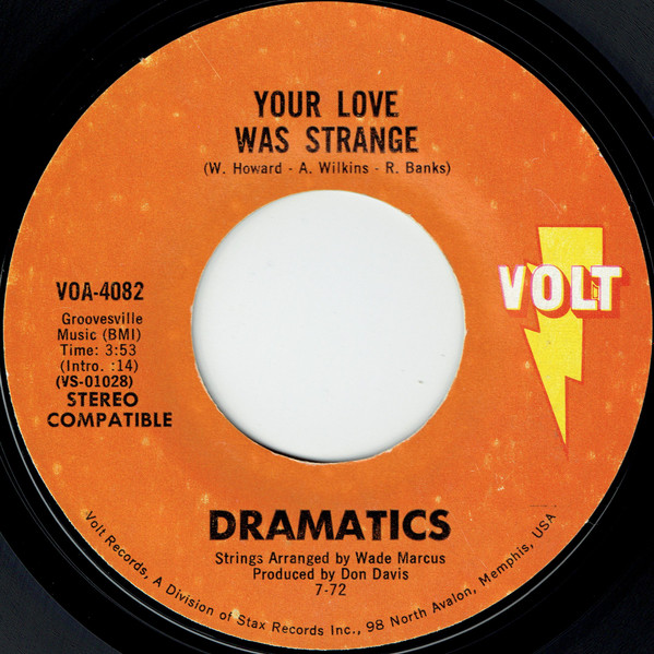  Toast To The Fool/ Your Love Was Strange 45 Record 