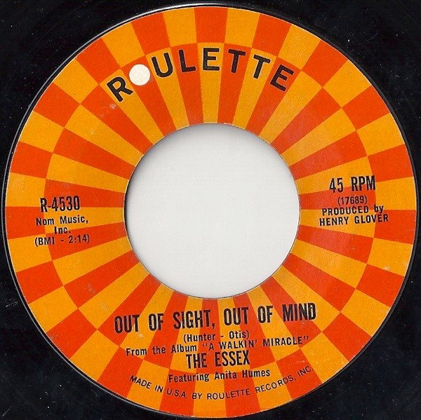  She's Got Everything/ Out Of Sight, Out Of Mind 45 Record 