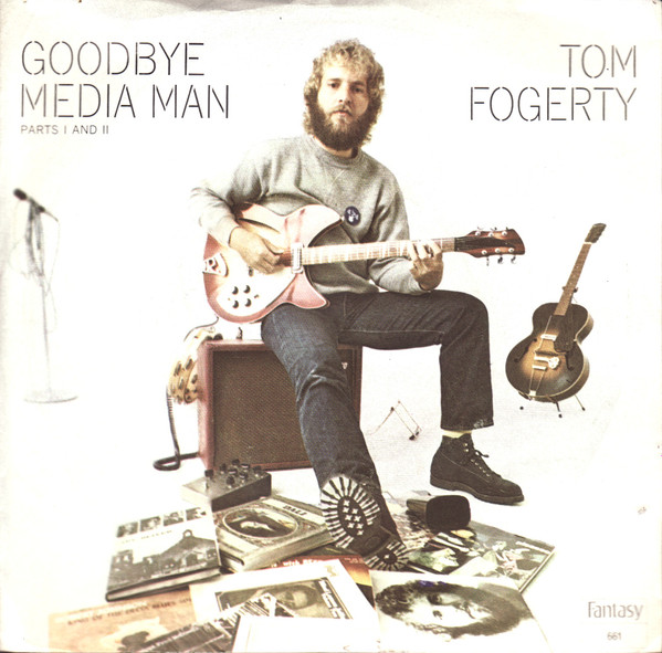  Goodbye Media Man - Part I/ Part II 45 Record 