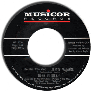 (The Man Who Shot) Liberty Valance/ Take It Like A Man