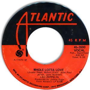 Whole Lotta Love/ Living Loving Maid (She's Just A Woman)