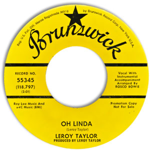 Oh Linda/ Nobody Can Love You