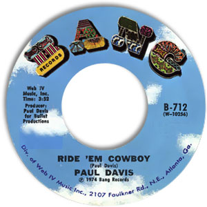 Ride 'Em Cowboy/ I'm The Only Sinner (In Salt Lake City)