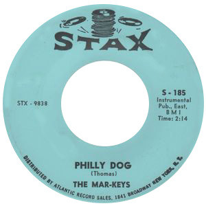  Mar-Keys -- Philly Dog/ Honey Pot, 1966 (M-) 45 rpm record, $12.00 - Click for bigger image and more info 