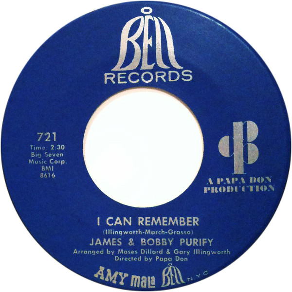  I Can Remember/ I Was Born To Lose Out 