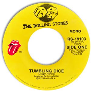 Tumbling Dice/ Sweet Black Angel