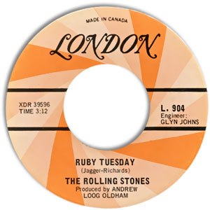 Ruby Tuesday/ Let's Spend the Night Together