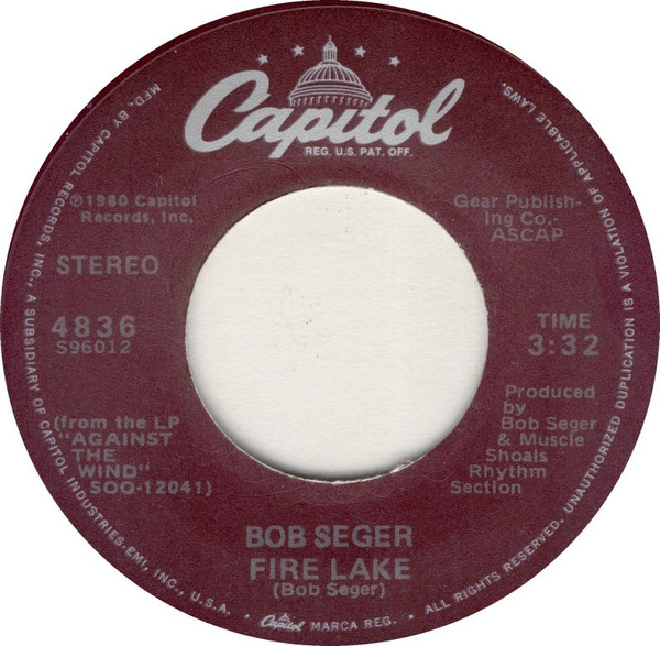  Fire Lake/ Long Twin Silver Line 45 Record 