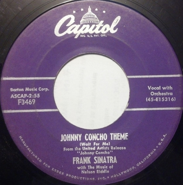 You're Sensational/ Johnny Concho Theme