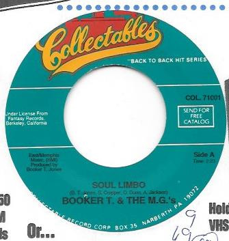  Soul-Limbo 45 Record 