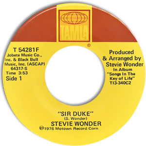 Sir Duke/ He's Misstra Know-It-All