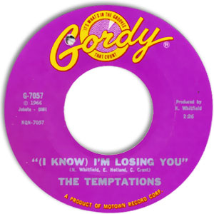 (I Know) I'm Losing You/ I Couldn't Cry If I Wanted To