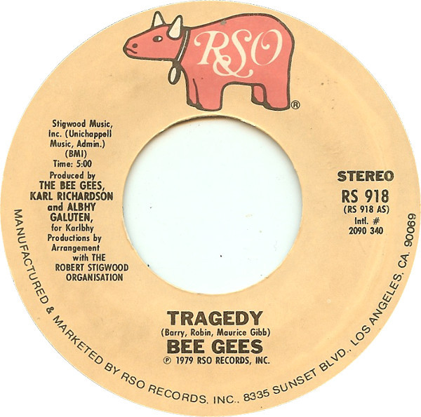  Tragedy/ Until 45 Record 