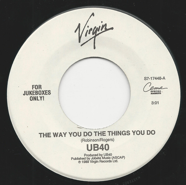  UB40 -- Here I Am (Come And Take Me), 1991 (M) 45 rpm record, $6.50 - Click for bigger image and more info 